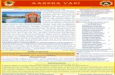 AArsha Vani - Welcome to Sree Samavedam …saamavedam.org/images/Articles/ArshaVani/AarshaVani...In Tiruchendur, Lord Gaṇēśa idol shows way to Lord Subrahmanya Temple. This tells