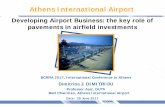 ATHENS INTERNATIONAL AIRPORT - BCRRA 2017 · Athens International Airport. ... ICAO Airport Services Manual Part 9 - Airport Maintenance ... Passengers exceed 90% of ADC in 12