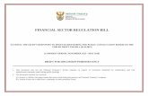 FINANCIAL SECTOR REGULATION BILL - National … Responses to issues raised during... · Comments received on the tabled Financial Sector Regulation Bill (18-11-2015) Page 7 of 180