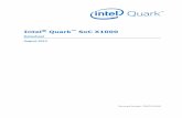 Intel Quark SoC X1000 · 5.5.2 PCI Configuration Access - ECAM: ... 9.1 Intel® Quark™ SoC X1000 System States ... 9.2.8 System Reset Sequences ...