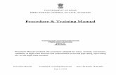 Procedure & Training Manual - dgca.gov.indgca.gov.in/manuals/Procedures_and_Training_manual.pdf · Procedure & Training Manual ... Parliamentary question and matters pertaining to