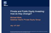 Private and Public Equity Investing: How do they Diverge?portal.idc.ac.il/en/main/research/caesareacenter/annualsummit/... · Private and Public Equity Investing: How do they Diverge?