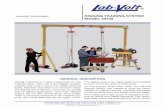 Industrial Technologies RIGGING TRAINING SYSTEM MODEL … · Industrial Technologies RIGGING TRAINING SYSTEM ... includes a reference textbook titled Basic Rigging from Job Training