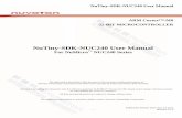 NuTiny-SDK-NUC240 User Manual - Microcontroller … · 2014-05-07 · NuTiny-SDK-NUC240 User Manual Publication Release Date: Sep. 14, 2013 -5 Revision V1.0 2.2 Pin Assignment for