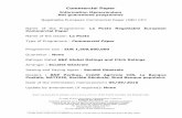 Commercial Paper - Le Groupe La Poste · Commercial Paper Information Memorandum Not guaranteed programme Negotiable European Commercial Paper (NEU CP)1 Name of the Programme: La