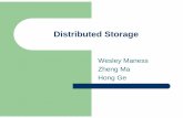 Distributed Storage - Zoozoo.cs.yale.edu/classes/cs538/ppt/GMM1.pdf · zOverview of a distributed storage system ... zDistributed File System (Hong) Where are we heading? ... zExtensive