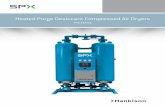 Heated Purge Desiccant Compressed Air Dryers - Air … · 2 Hankison‘s externally heated purge desiccant dryers offer guaranteed dew point performance, ISO Quality Class 2 air and