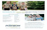 Earn merit badges at one of the largest and most …€¦ · Earn merit badges at one of the largest and most popular Boy Scout PowWows in America. ... Inventing Mammal Study Nature