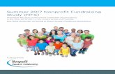 Summer 2017 Nonprofit Fundraising Study (NFS)€¦ · Summer 2017 Nonprofit Fundraising Study (NFS) ... This range does not include any adjustments for ... roughly equal shares of