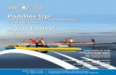 Paddles Up! - cscatlantic.ca CSCA Newsletter... · pride and care to have the athletes succeed ... Plan athletes from all over the country are invited ... Csom Latorovszki