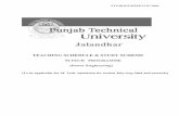M.TECH PROGRAMME (Power Engineering) · Control Systems Analysis Using State Variable Methods : State variable representation, conversion of state variable models to transfer function