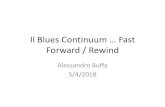 Il Blues Continuum … Fast Forward/ Rewind - … · BessieSmith, “Backwater Blues” (1927) When it rains five days and the skies turn dark as night When it rains five days and