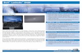 Dell Latitude D420 - Dell United States · Visit for more information The Latitude D420 delivers durability, security and integrated docking in a sleek, ... FEATURES Dell Latitude™