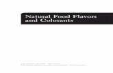 Natural Food Flavors and Colorants - IFT.orgift.org/knowledge-center/read-ift-publications/books/~/media... · Natural Food Flavors ... advance the science of food contributing to