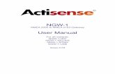 User Manual - Actisense€¦ · User Manual For all variants: NGW-1-ISO NGW-1-ISO-AIS NGW-1-STNG NGW-1-USB ... (IEC 61162-2) Listening Device 7 Figure 3 - RS485 / IEC 61162-2 Port