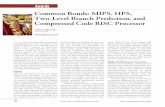 CommonBonds:MIPS,HPS, Two-LevelBranch …omutlu/pub/micro-tot-award... · Two-LevelBranch Prediction, and Compressed CodeRISCProcessor ONUR MUTLU ... microprocessor industry as well