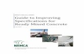Guide to Improving Specifications for Ready Mixed … · Guide to Improving Specifications for Ready Mixed Concrete ... Guide to Improving Specifications for Ready Mixed ... ACI 301