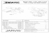 JARVIS · page 3 of 16 model twc--1, twc--2 and twc--4 jarvis products corporation 33 anderson road, middletown, connecticut 06457--4926 united states of america
