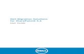 Dell Migration Solutions for SharePoint 4support-public.cfm.quest.com/2a671f03-707b-4b66-a025-cf390b6aad9… · for SharePoint ® 4.6 User Guide ... the applicable agreement. No part
