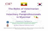 3. Veterinary ParaProfessionals in Myanmar (31Aug ... · In Myanmar veterinary services ... Country Programming ... Environmental Impact Assessment Category: A B C X FAO Budget (or