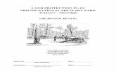 LAND PROTECTION PLAN SHILOH NATIONAL MILITARY PARK · LAND PROTECTION PLAN SHILOH NATIONAL MILITARY PARK Tennessee – Mississippi (2002 BIENNIAL REVIEW) If you stand soft and silent