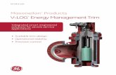 V-LOG Energy Management Trim - geoilandgas.com · Flexibility is built into each of GE Oil & Gas’ digital instrumentation offerings. SVI* II AP and FVP* valve positioners