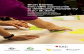 Short Stories: Innovative approaches to developing ...mams.rmit.edu.au/1y5kxsa3uzjn.pdf · Short Stories: Innovative approaches to developing employability ... If you score all 5s,
