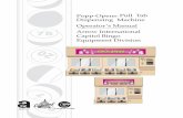 PoppOpenUS - Arrow International · Popp-Open™ Pull Tab Dispensing Manual 3 Introduction Your new Capitol Popp-Open™ Pull Tab Dispenser was designed using state of the art technology.