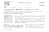 Advances in the biology of oral cancer - The … · isestimatedbyWHOtobetheeighthmostcommoncancer worldwide. However, the incidence oforalcancer has sig-niﬁcant local variation