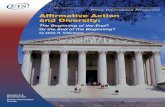 Affirmative Action and Diversity: The Beginning of the End ... - ets.org · Policy Information Perspective Affirmative Action and Diversity: The Beginning of the End? Or the End of