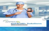 m Health Solutions - Appworxmyappworx.com/CompanyOverview.pdf · m Health Solutions. ... AppwoRx is a forward thinking technology company with a ... Use previous photo as a guide