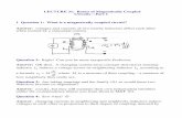 LECTURE 31: Basics of Magnetically Coupled Circuits—Part 1 ...ee202/Lecture/S18/Lec 31 MagCrts... · LECTURE 31: Basics of Magnetically Coupled Circuits—Part 1 1 Question 1: ...