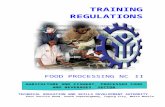 TRAINING REGULATIONS FOR - Official Website of …tesda3.com.ph/-downloads/TR-Food-Processing-NC-II.…  · Web viewThermal Processing – refers to the method of processing food