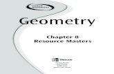 Chapter 8 Resource Masters - Math Problem Solving - …jaeproblemsolving.weebly.com/.../5/1/9/6/51966985/geometry_chapter… · ©Glencoe/McGraw-Hill iv Glencoe Geometry Teacher’s