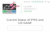Current Status of IFRS and US GAAP - Confex · Current Status of IFRS and US GAAP . Speakers •Henry Siegel – Moderator •Patrick Finnegan – IASB Board Member •Jennifer Weiner