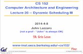 CS 152 Computer Architecture and Engineeringcs152/sp14/lecnotes/lec12-1.pdf · CS 152 Computer Architecture and Engineering ... The 32-bit general-purpose registers EAX, EBX, ...