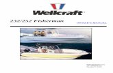 232 - 252 Fisherman Owner's Manual - Wellcraft€¦ · 232/252 fisherman owner’s manual ... 5: 232 fisherman specifications : 6: 252 fisherman specifications : 7: