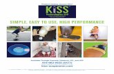 keep it simple suspension SIMPLE, EASY TO USE, …kiss-suspension.com/wp-content/uploads/2017/01/Kiss_Catalog... · • 410-663-KISS (5477) • KISS® Product Catalog January 2017.