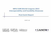 MPLS SDN World Congress 2015 Interoperability and ... · MPLS SDN World Congress 2015 Interoperability and Feasibility Showcase ... (DCN) DCRS-7604E Vendor Ericsson MINI-LINK PT 2020