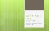 DSM-5: A First Look - South Carolina Primary Health … · DSM-5: A First Look Matt Dugan, LPC Steve Donaldson, ... diagnosis of mental illness. ... Farewell Multiaxial System
