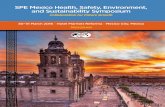 SPE Mexico Health, Safety, Environment, and Sustainability ... · SPE Latin American and Caribbean Health, Safety, Environment, and Sustainability Symposium 2 Program Committee Sandra
