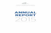 ANNUAL REPORT - Strateji Araşdırmalar Mərkəzisam.az/uploads/PDF/SAM Annual Report 2015.pdf · ANNUAL REPORT 2015 3 Center for Strategic Studies under the President of the Republic