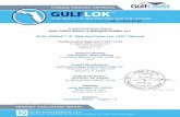 FLORIDA PRODUCT APPROVAL GULFLOKTM … · FLORIDA PRODUCT APPROVAL. GULFLOK. TM. COLOR STANDARDS. Light Blue: CMYK: 60, 7, 0, 0 PMS: 2915 (This is the closest match to …