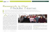 Research is Our middle name - USDA ARS · A s the title of this article implies, ‘research’ is literally, and figu-ratively, our middle name. We are the Greenhouse Production