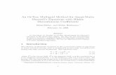 An OcTree Multigrid Method for Quasi-Static …haber/pubs/Maxwell.pdf · An OcTree Multigrid Method for Quasi-Static Maxwell’s Equations with Highly Discontinuous Coeﬃcients Eldad