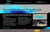 Stainless Steel Metallurgy - AMRC Training Centre Training Leaflets... · Stainless Steel Metallurgy Section 4: Corrosion of ... • Self-study manual “Science ... • Appreciate