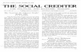 'THE SOCIAL CREDITER - alor.org Social Crediter/Volume 9/The Social Crediter Vol 9... · on the Coal Industry to recommend the ... forming the House of the proposals which I have