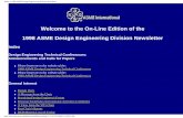 Index to 1998 ASME Design Engineering Division Newsletterfiles.asme.org/Divisions/DED/16910.pdf · Index to 1998 ASME Design Engineering Division Newsletter ... Index to 1998 ASME