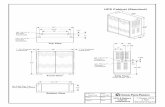 UPS Cabinet (Standard) - Crucialpower.com · UPS Cabinet (Standard) Battery Cabinet 39" 68" 18" Battery CB ... INDOOR NEMA 1. 5) ... X1 PRELIMINARY 6/21/10 H. BAIK KNOCK OUT FOR 1",