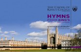 Hymns from King's - kcr.smbsolutionsuk.netkcr.smbsolutionsuk.net/.../2016/...digital_booklet.pdf · All music from the book Hymns from King’s (20 hymn arrangements by Stephen Cleobury),